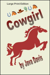 Cowgirl - Large Print